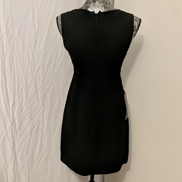 NWT Bebe chiffon and crystal dress - Picture 7 of 11